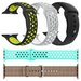 Set 5 Curele iUni compatibile cu Apple Watch 1/2/3/4/5/6/7, 42mm, Negru/Galben, Argintiu/Alb, Turcoa